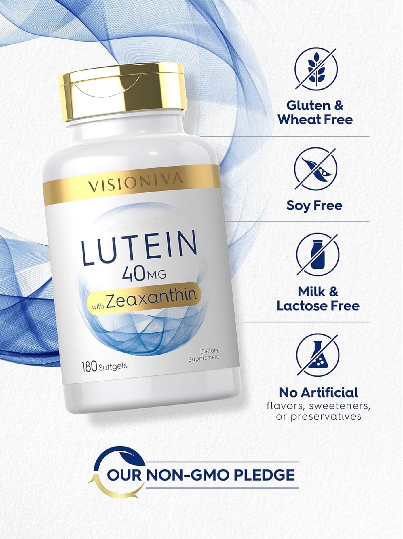VISIONIVA Natural Eye Health Vitamins