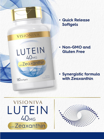 VISIONIVA Natural Eye Health Vitamins